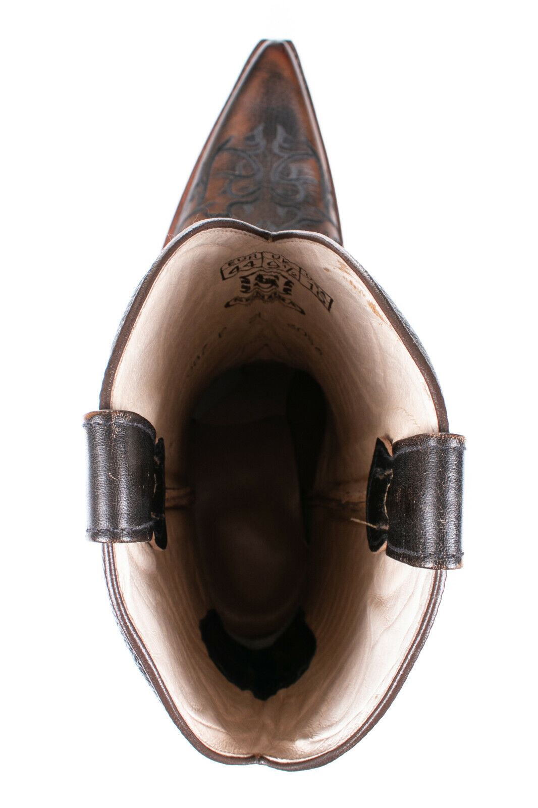 Sendra Boots Cowboy Stiefel 6056 Britnes Flo Marron Herren Braun