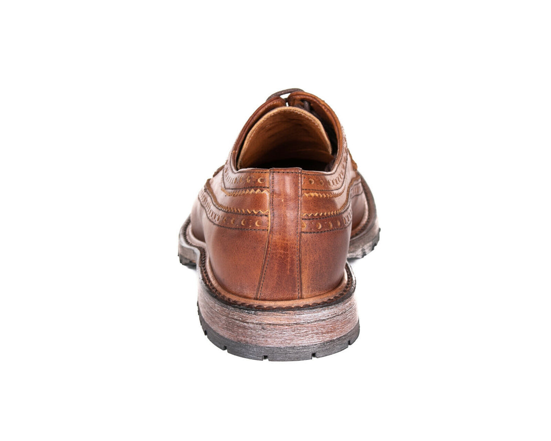 Sendra Boots 29980 Evolution Tang Brogues Derby Schuhe Schnürung Unisex Braun